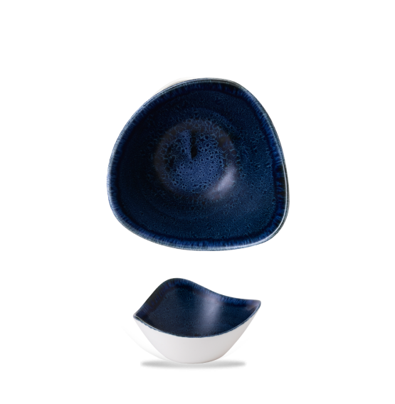 Plume Ultramarine Triangle Bowl